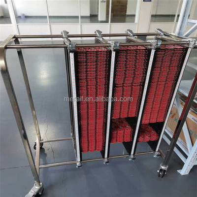 Τα χονδρικά ESD PCB Meraif καθαρίζουν το αντιστατικό ΚΆΡΡΟ καροτσακιών αποθήκευσης PCB κάρρων SMT αποθήκευσης εξελίκτρων Eletronic δωματίων