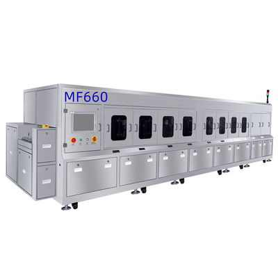 MF610 Μηχανή καθαρισμού ηλεκτρονικού PCBA SMT PCB καθαριστικό μηχάνημα αυτόματο SMT καθαριστικό μηχάνημα για υπολειμμάτων ροής PCBA
