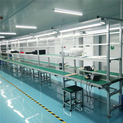 Η επαγγελματική γραμμή συνελεύσεων PCB οδήγησε την ελαφριά γραμμή συνελεύσεων για την οδηγημένους λάμπα φωτός και τους σωλήνες